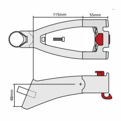 KlickFix Bei Brügelmann Online KlickFix Extender Mit Lenkeradapter Schwarz