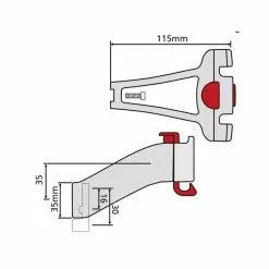 KlickFix Bei Brügelmann Online KlickFix Lenkeradapter Für Lenkeradapter Steuerrohr Schwarz