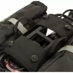 AGU Bei Brügelmann Online AGU Urban H2O II Roll-Top Doppelpacktasche MIK Schwarz -Angebote Beleuchtung Store agu urban double pannier bag mik reflective mist 5