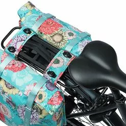 Basil Bei Brügelmann Online Basil Bloom Field Doppelpacktasche 28-35l Inkl. MIK Platte Blau/bunt -Angebote Beleuchtung Store basil bloom field double pannier bag 28 35l incl mik plate sky blue 4