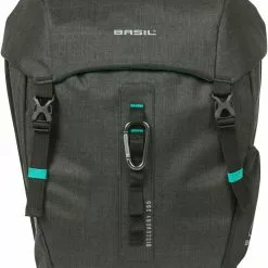 Basil Bei Brügelmann Online Basil Discovery 365D Doppel-Gepäckträgertasche M 18l Schwarz/türkis