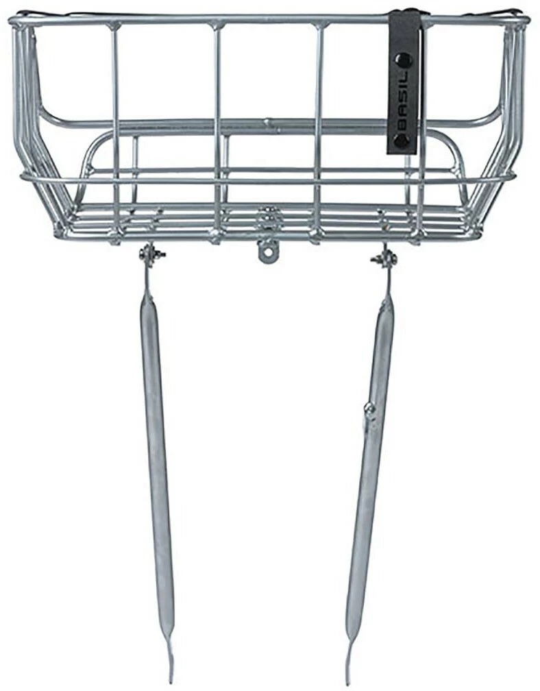 Basil Bei Brügelmann Online Basil Portland Vorderrad-Fahrradkorb 25l Silber 4 Basil Bei Brügelmann Online Basil Portland Vorderrad-Fahrradkorb 25l Silber – Bild 2