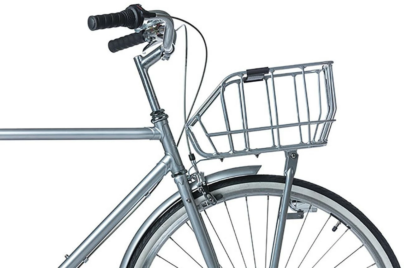 Basil Bei Brügelmann Online Basil Portland Vorderrad-Fahrradkorb 25l Silber 7 Basil Bei Brügelmann Online Basil Portland Vorderrad-Fahrradkorb 25l Silber – Bild 5