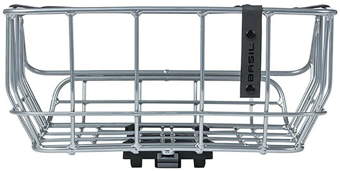 Basil Bei Brügelmann Online Basil Portland Hinterrad-Fahrradkorb 25l Inkl. MIK Platte Silber 3 Basil Bei Brügelmann Online Basil Portland Hinterrad-Fahrradkorb 25l Inkl. MIK Platte Silber