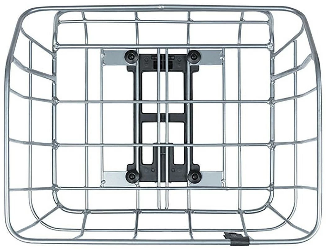 Basil Bei Brügelmann Online Basil Portland Hinterrad-Fahrradkorb 25l Inkl. MIK Platte Silber 5 Basil Bei Brügelmann Online Basil Portland Hinterrad-Fahrradkorb 25l Inkl. MIK Platte Silber – Bild 3