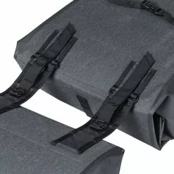 Basil Bei Brügelmann Online Basil Urban Dry Doppel-Gepäckträgertasche 50l Grau -Angebote Beleuchtung Store basil urban dry double pannier bag 50l charcoal melee 5