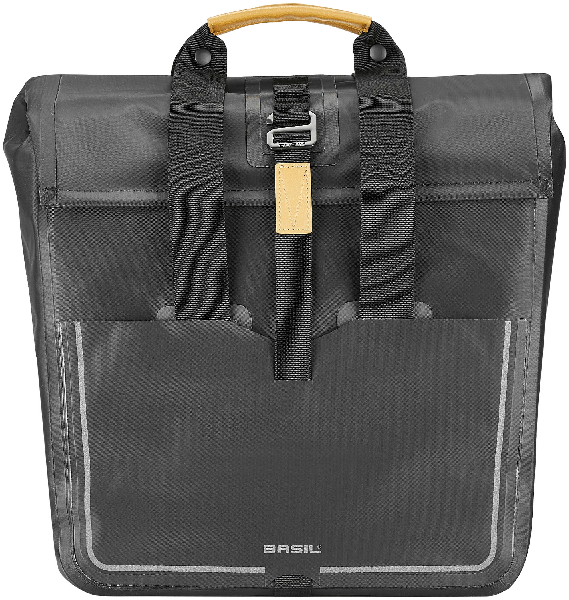 Basil Bei Brügelmann Online Basil Urban Dry Fahrrad-Shopper-Tasche 25l Schwarz 4 Basil Bei Brügelmann Online Basil Urban Dry Fahrrad-Shopper-Tasche 25l Schwarz – Bild 2