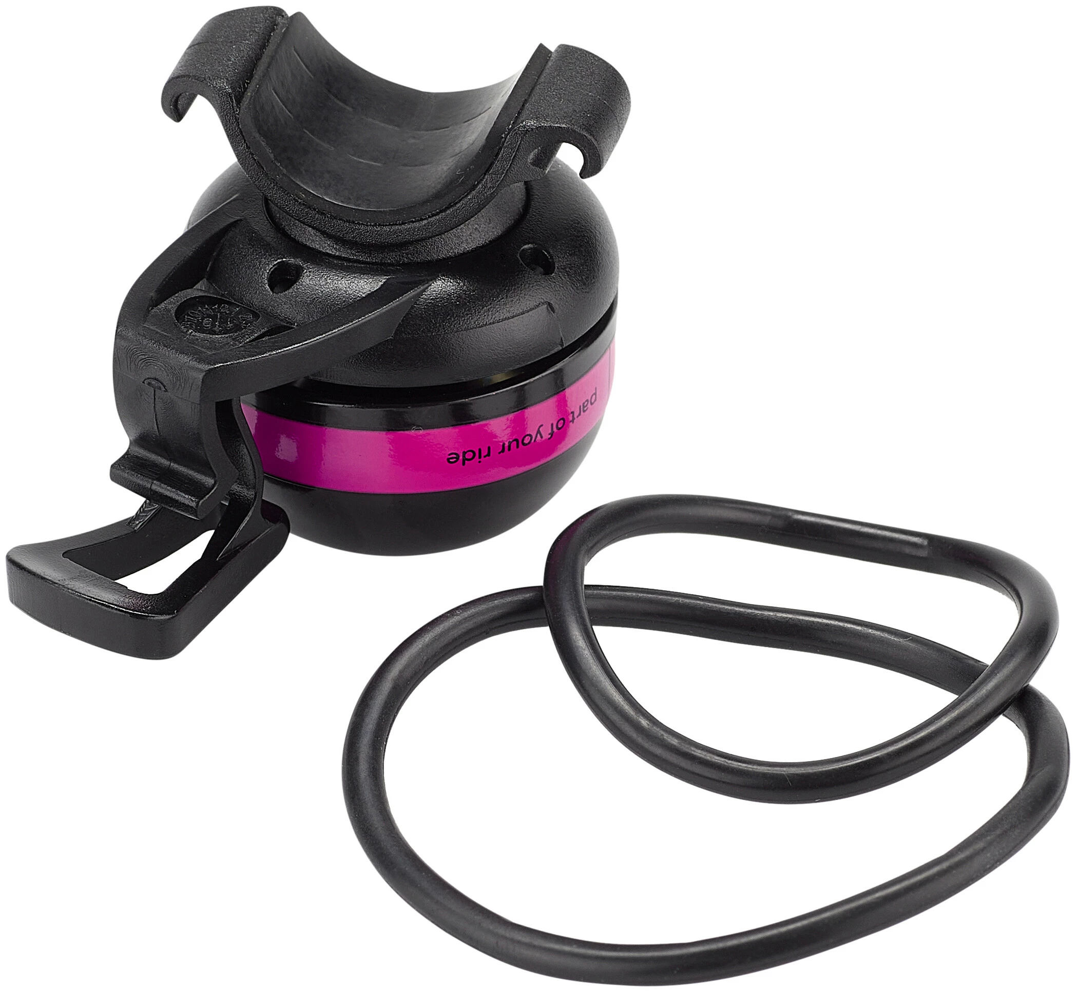 BBB Cycling Bei Brügelmann Online BBB Cycling EasyFit Deluxe BBB-14 Klingel Schwarz/pink 4 BBB Cycling Bei Brügelmann Online BBB Cycling EasyFit Deluxe BBB-14 Klingel Schwarz/pink – Bild 2