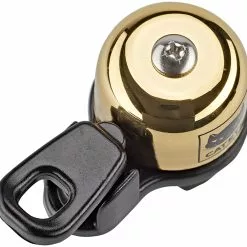 CatEye Bei Brügelmann Online CatEye OH-2400 Micro Brass Fahrradklingel Gold/schwarz