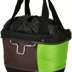 KlickFix Bei Brügelmann Online KlickFix Shopper Alingo Fahrradtasche Grün/braun