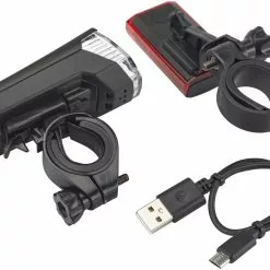 M-Wave Bei Brügelmann Online M-Wave Atlas K11 Beleuchtungsset Schwarz