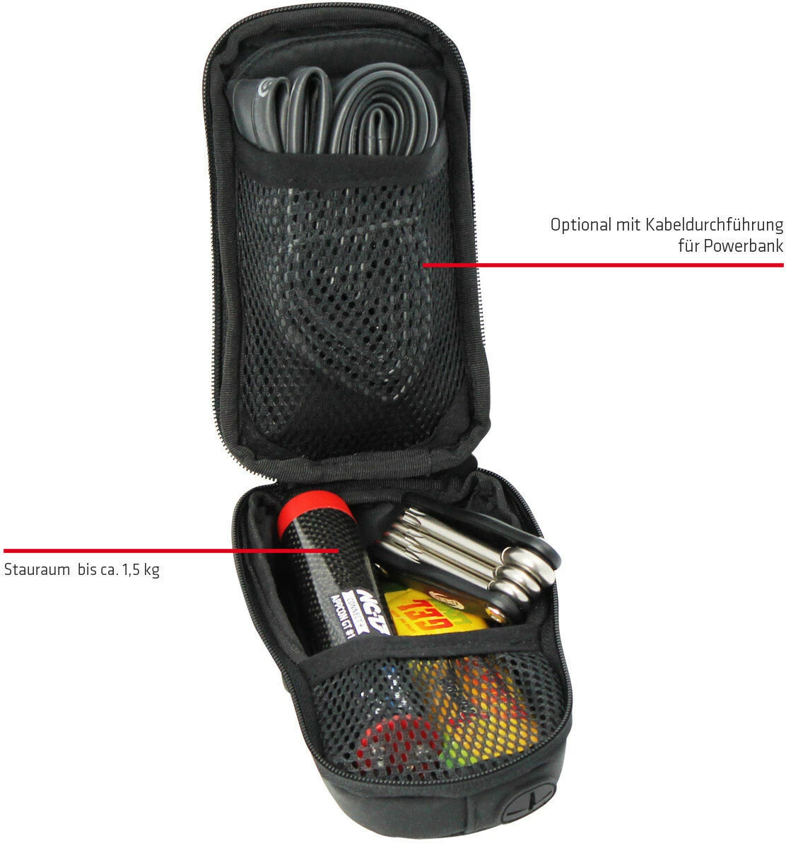 NC-17 Bei Brügelmann Online NC-17 Connect Vorbautasche Klettverschluss Schwarz 4 NC-17 Bei Brügelmann Online NC-17 Connect Vorbautasche Klettverschluss Schwarz – Bild 2