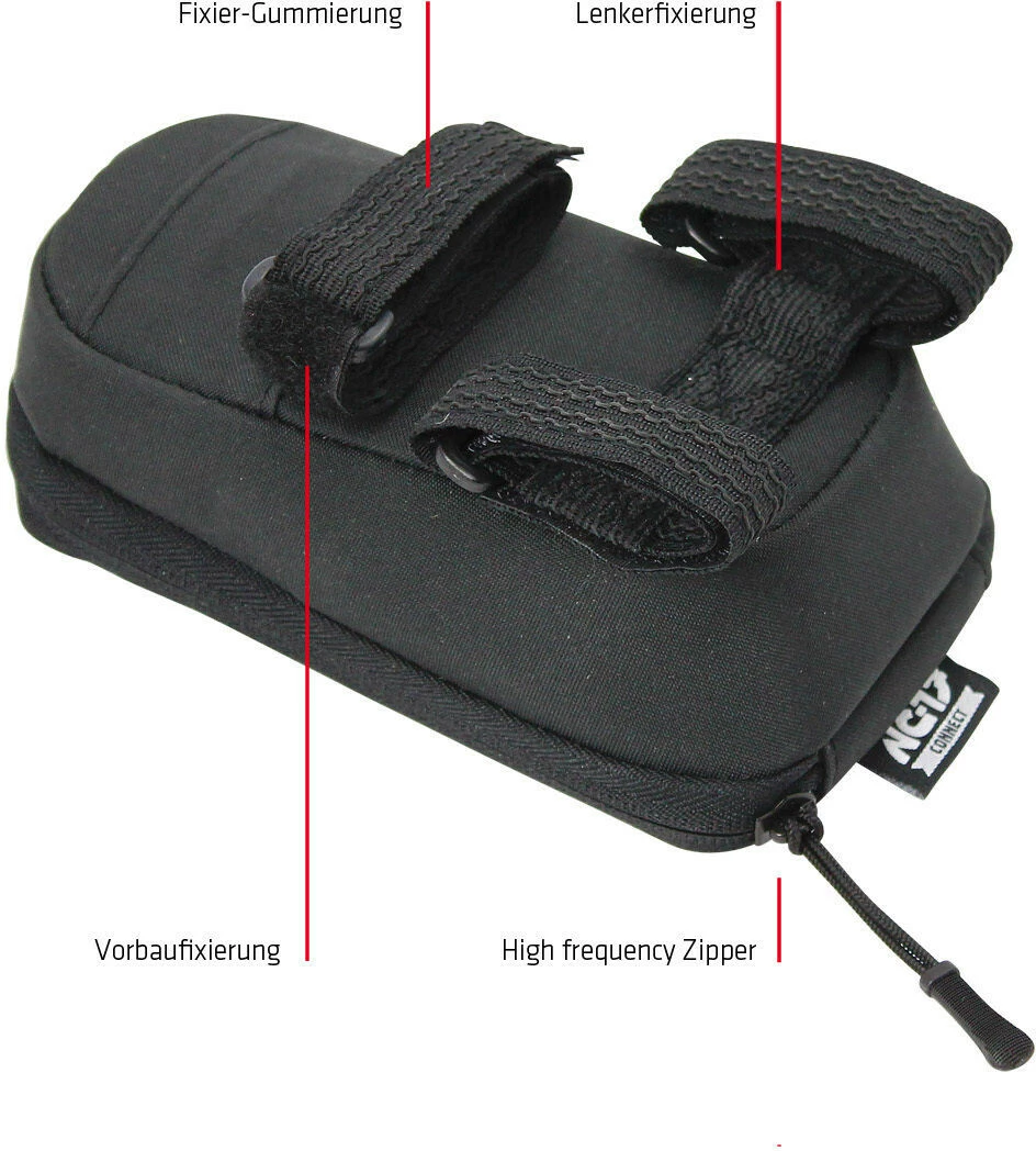 NC-17 Bei Brügelmann Online NC-17 Connect Vorbautasche Klettverschluss Schwarz 5 NC-17 Bei Brügelmann Online NC-17 Connect Vorbautasche Klettverschluss Schwarz – Bild 3