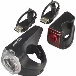 Red Cycling Products Bei Brügelmann Online Red Cycling Products PRO 25 Lux Urban LED Beleuchtungs Set Schwarz