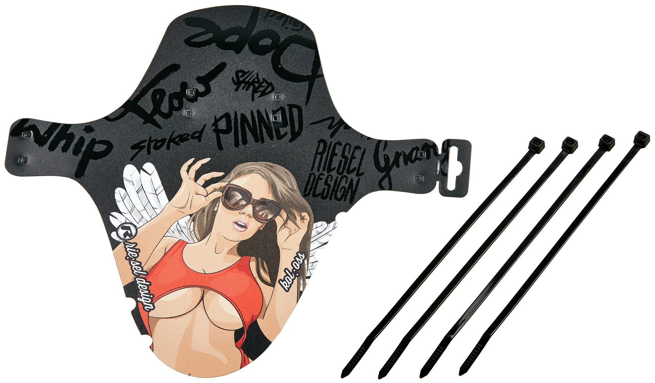 Riesel Design Bei Brügelmann Online Riesel Design Kol:oss Vorderes Schutzblech 26-29" Schwarz/bunt 3 Riesel Design Bei Brügelmann Online Riesel Design Kol:oss Vorderes Schutzblech 26-29" Schwarz/bunt