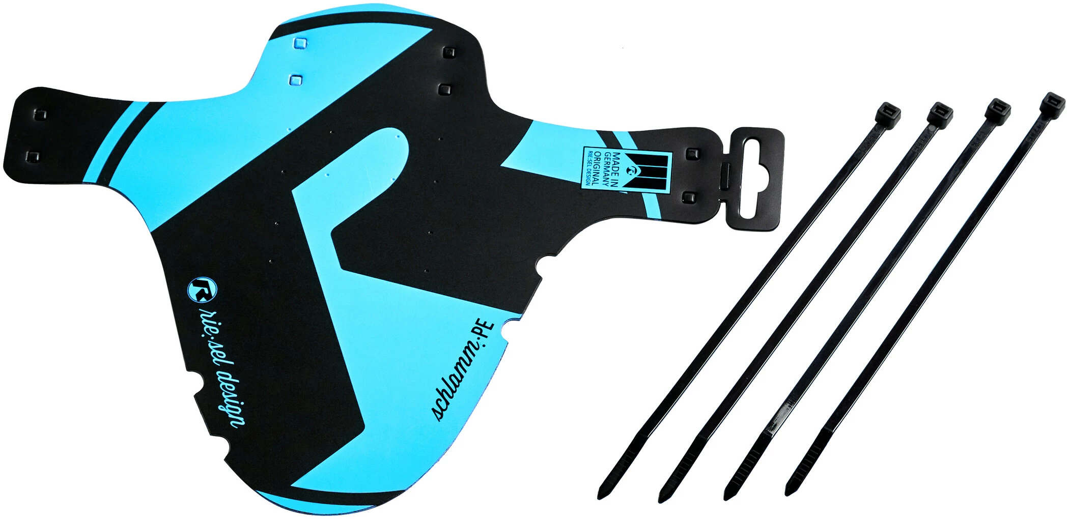 Riesel Design Bei Brügelmann Online Riesel Design Schlamm:PE Vorderes Schutzblech 26-29" Schwarz/blau 3 Riesel Design Bei Brügelmann Online Riesel Design Schlamm:PE Vorderes Schutzblech 26-29" Schwarz/blau