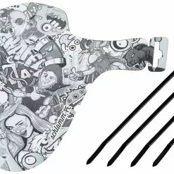 Riesel Design Bei Brügelmann Online Riesel Design Schlamm:PE Vorderes Schutzblech 26-29" Grau/weiß