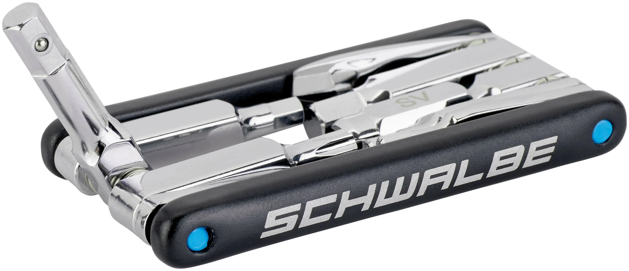 SCHWALBE Bei Brügelmann Online SCHWALBE Multitool 2.0 Inkl. Ventilwerkzeug Schwarz/silber 5 SCHWALBE Bei Brügelmann Online SCHWALBE Multitool 2.0 Inkl. Ventilwerkzeug Schwarz/silber – Bild 3