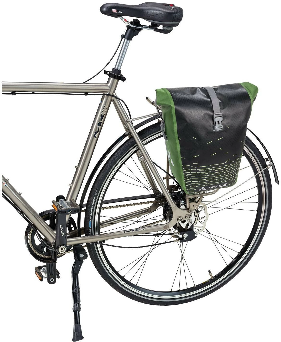 VAUDE Bei Brügelmann Online VAUDE Aqua Back Print Gepäckträgertasche Single Schwarz/grün 6 VAUDE Bei Brügelmann Online VAUDE Aqua Back Print Gepäckträgertasche Single Schwarz/grün – Bild 4