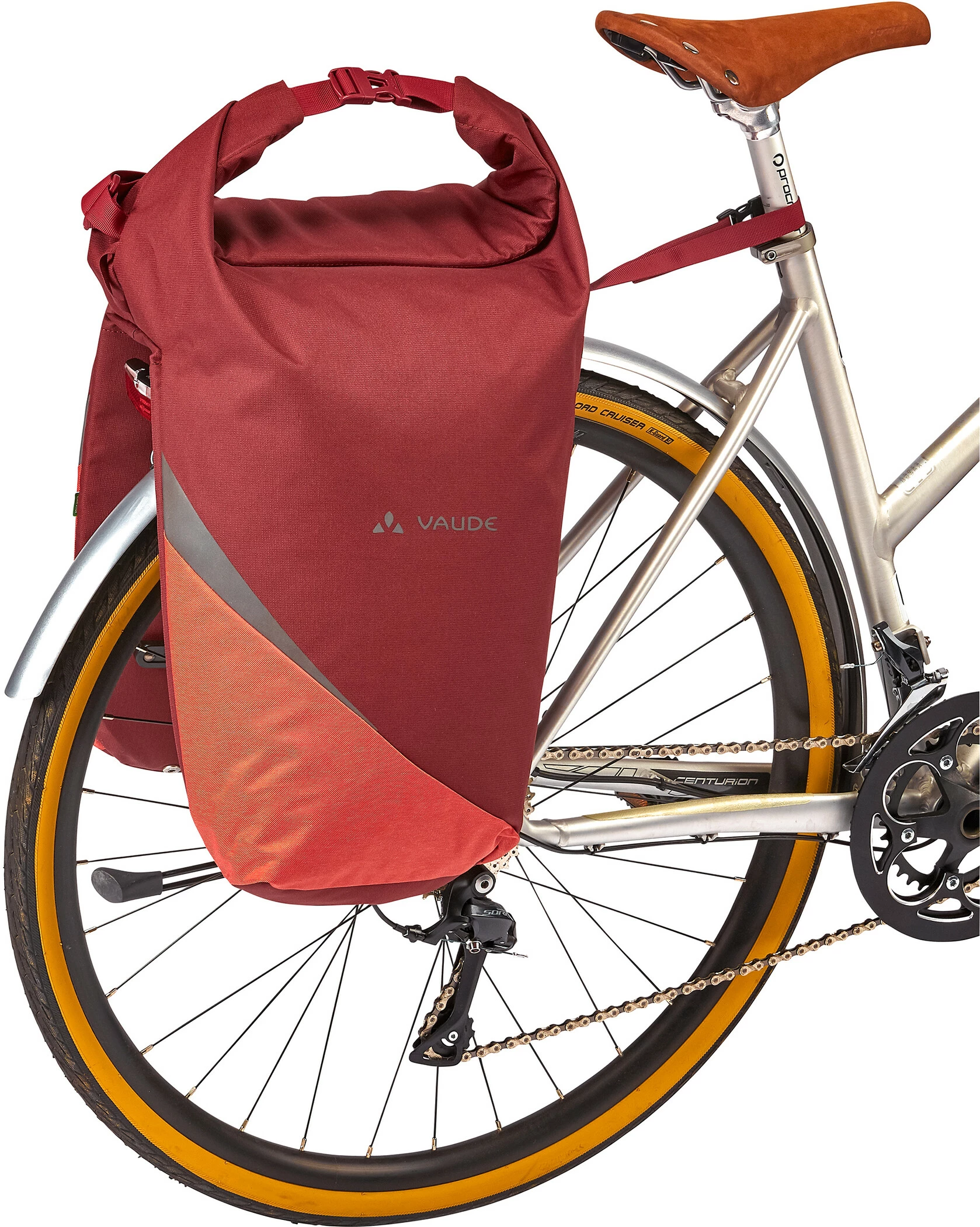 VAUDE Bei Brügelmann Online VAUDE Road Master Urban Double Gepäckträgertasche Rot 6 VAUDE Bei Brügelmann Online VAUDE Road Master Urban Double Gepäckträgertasche Rot – Bild 4